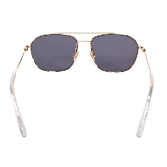 Fossil Navigator Aviator Mirrored Sunglasses - Gold / Blue-Green - NWT main image 6